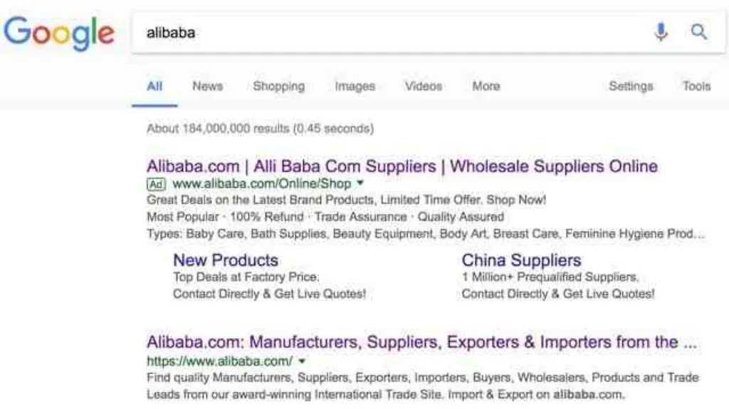 Can you buy from Alibaba and resell?