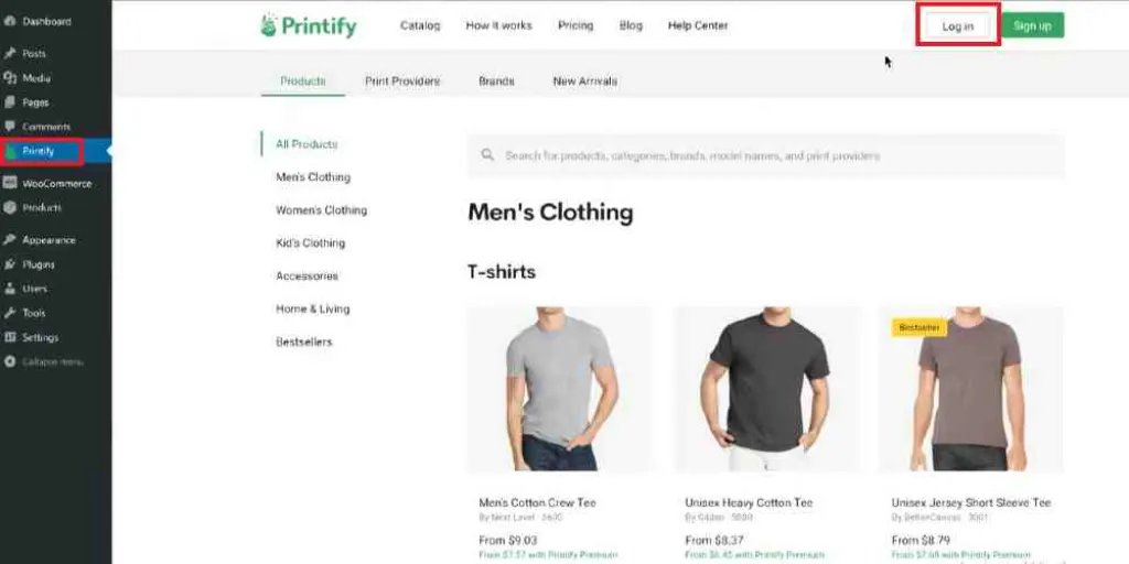 Do I need Shopify for Printify?