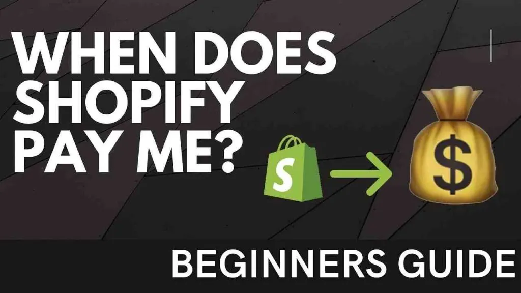 Does Shopify hold your money?