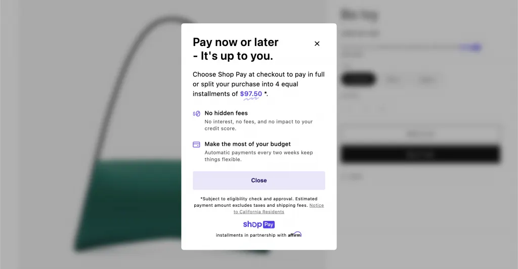 Does klarna buy now pay later affect credit score?