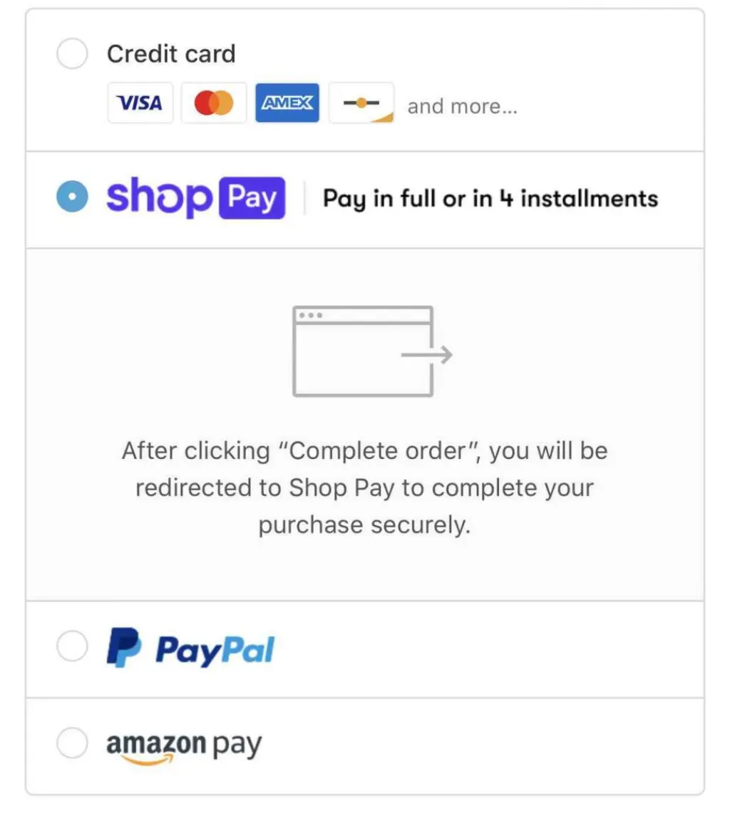 How do I get rid of shop pay?