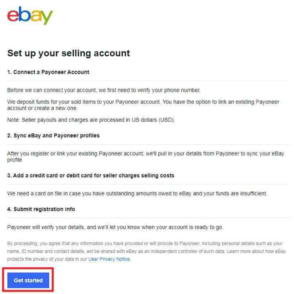 How do you sell on eBay step by step?