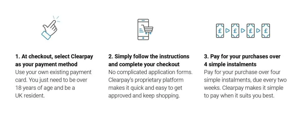 How many orders can you have with Clearpay?
