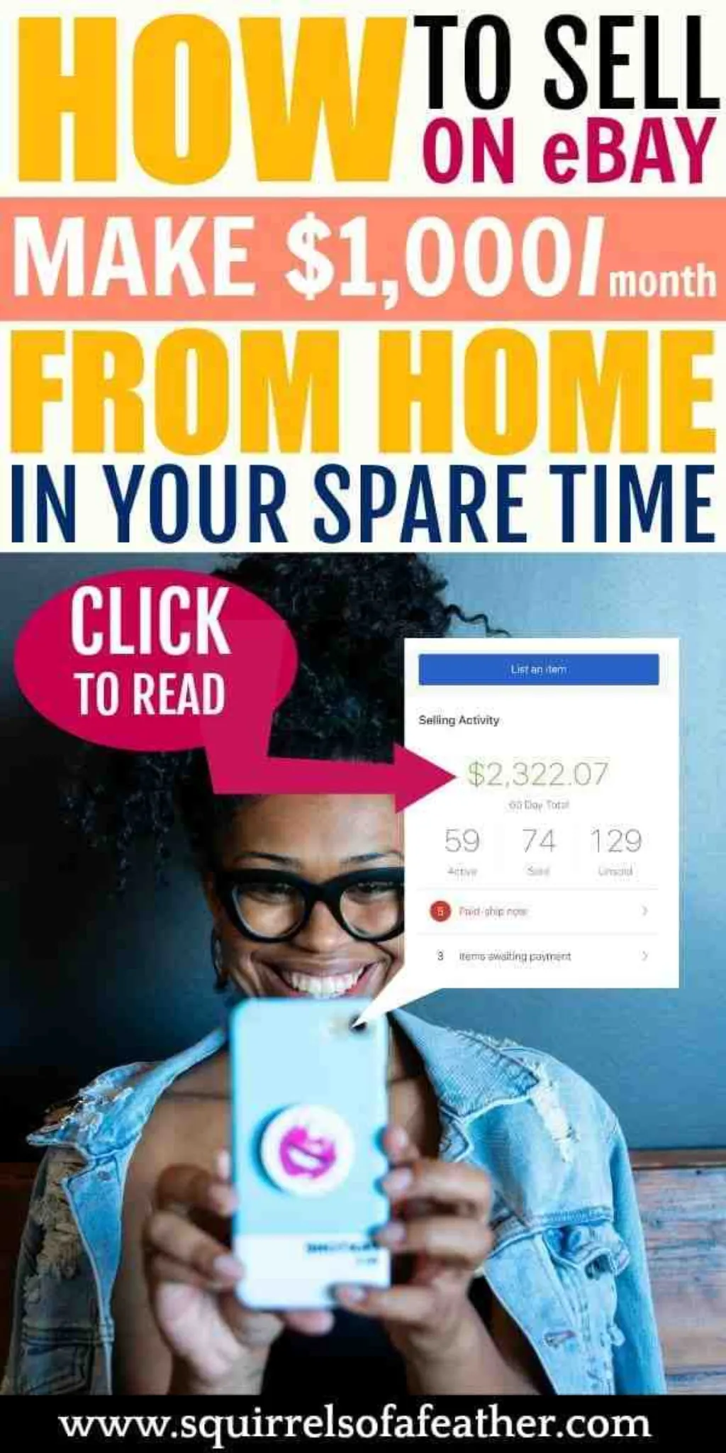 How many people make a living selling on eBay?