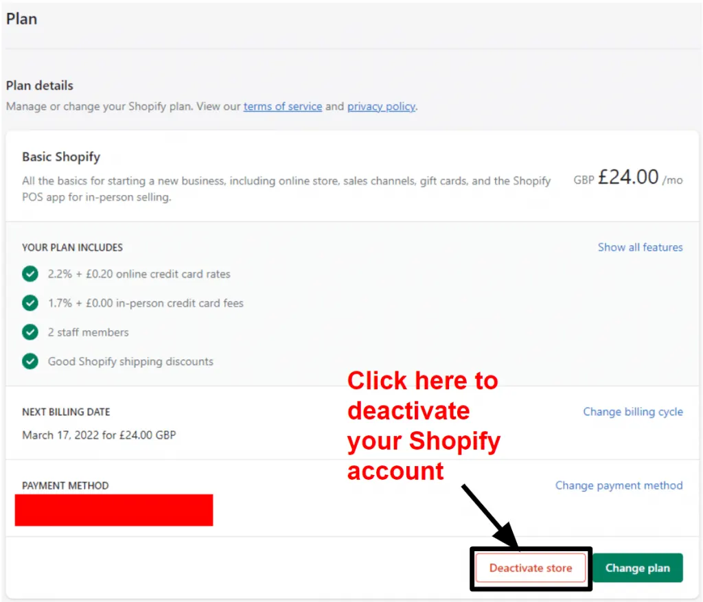 How often does Shopify payout?