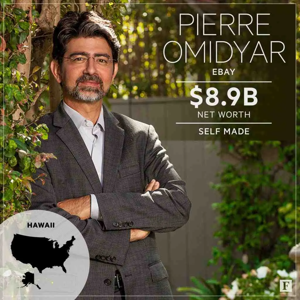How rich is the owner of eBay? [year]