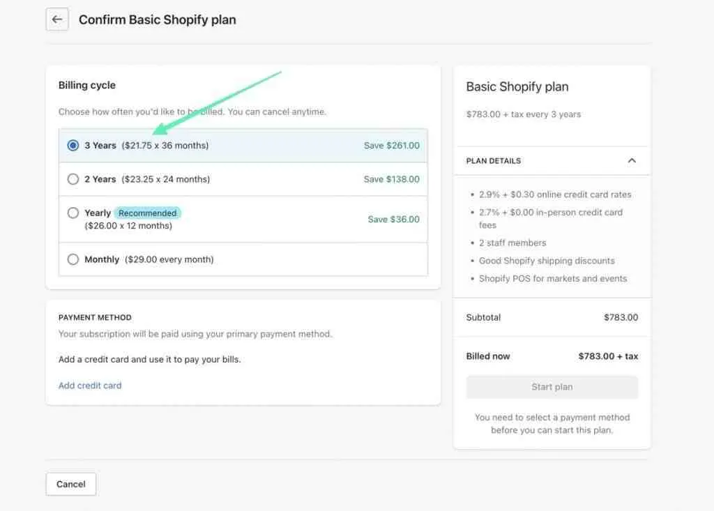Is Shopify free to use?