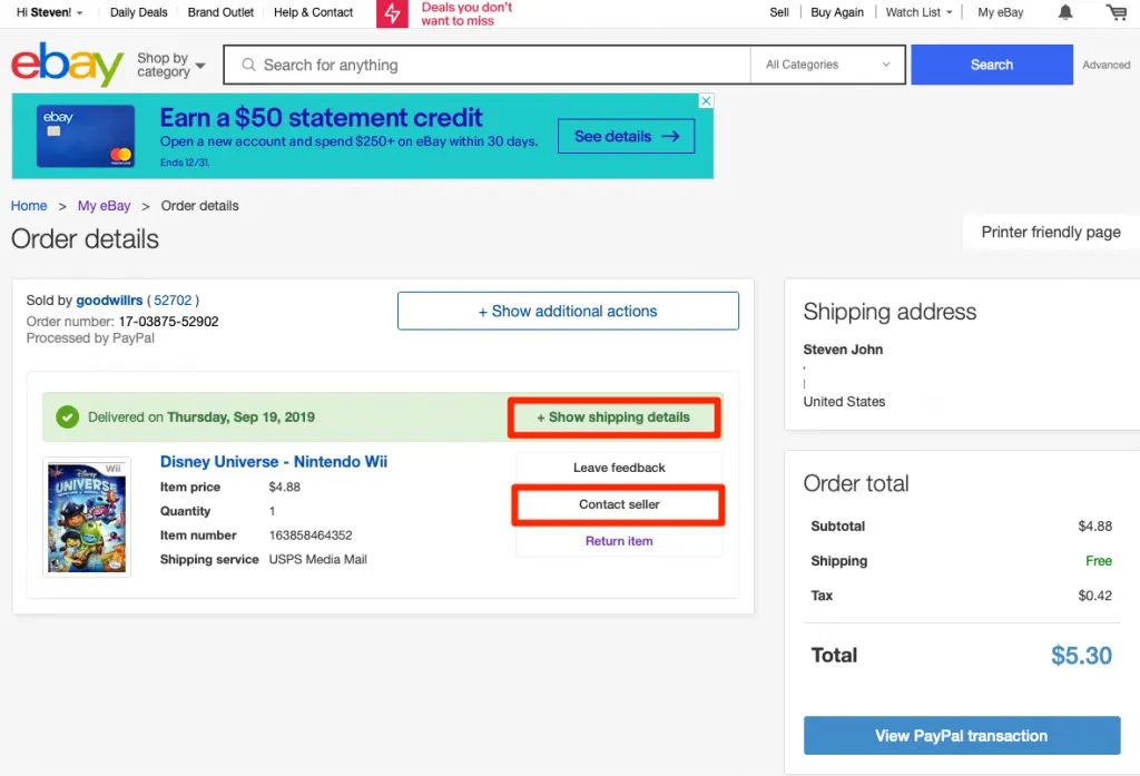 What is flagged on eBay mean?
