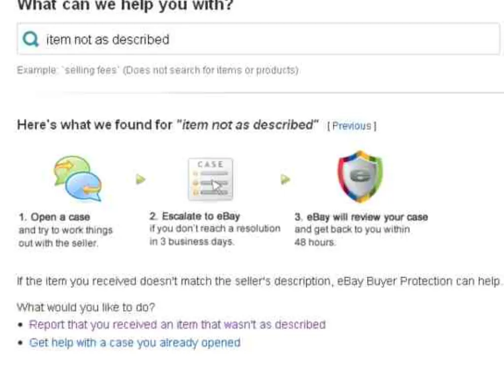 What is handling time on eBay?