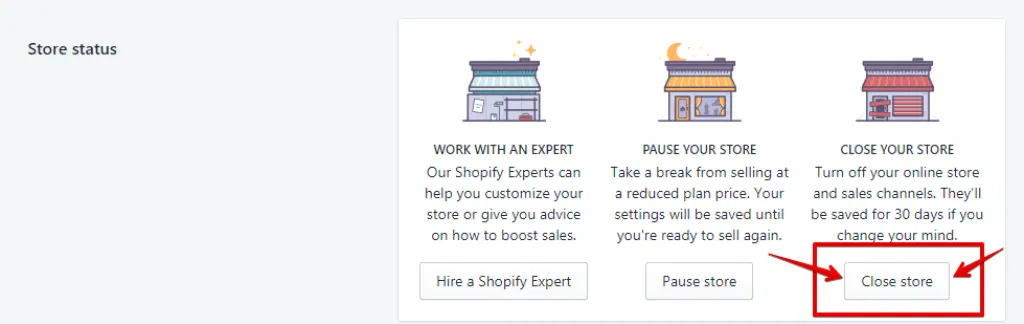 What percentage does Shopify take?