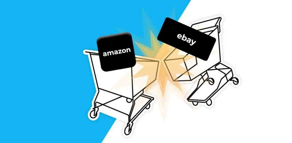 Who is bigger eBay or Amazon?