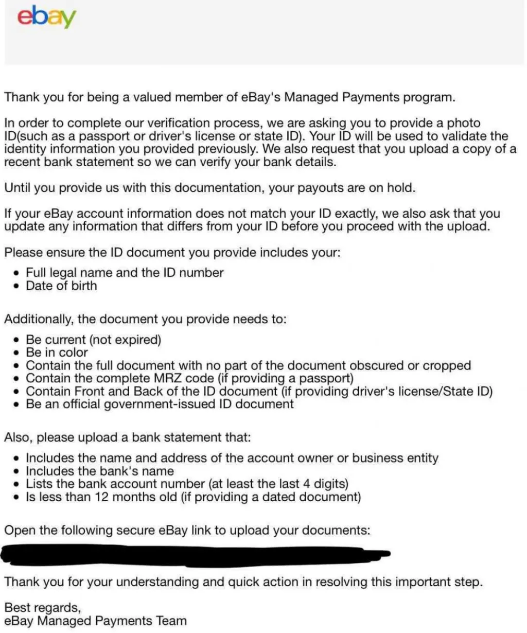 Who is eBay replacing PayPal with?