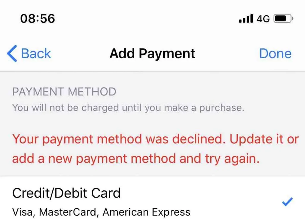 Why would a bank decline a transaction?